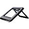 Support pour ordinateur portable Fellowes I-Spire™ Quick Lift, pour ordinateurs portables jusqu'à 17″ et jusqu'à 4,5 kg, réglage manuel de la hauteur et de l'angle en 7 étapes, pliable, noir.