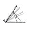 Support pour ordinateur portable Kensington SmartFit® Easy Riser™ Go 14', pour ordinateurs portables et tablettes jusqu'à 14', réglable en hauteur et inclinable manuellement, pliable, ergonomique.