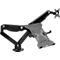 Support pour ordinateur portable pour bras pour écran Fellowes®, universel pour 1 ordinateur portable jusqu'à 17' &amp; jusqu'à 4,5 kg, ergonomique, recyclable à 97 %, noir