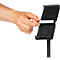 Support pour tablette Durable TOUGH FLOOR, pour 1 tablette de 7 à 13', support au sol, pivotant à 360°, guide-câble, antivol, noir