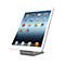 Support pour tablette HoverTab Compulocks, pour montage mural ou sur table, acier, argent