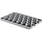 Support pour verres Ringoplast, pour bacs à verres &amp; bacs Euro, 33, en haut, convient pour aliments, empilable, L 365 x H 55 mm, plastique, gris clair