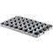 Support pour verres Ringoplast, pour bacs à verres &amp; bacs Euro, 5 x 8, en haut, convient pour aliments, empilable, L 365 x H 55 mm, plastique, gris clair