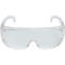 Sur-lunettes 3M Visitor, EN 166:2001, résistantes aux UVA/UVB/UVC, protection latérale, verre en polycarbonate, transparent
