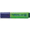 Un surligneur vert de Staedtler avec un capuchon bleu. Inscription : Textsurfer classic.