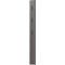 Susanna kapstokpaneel, wandbevestiging, 3 opklapbare haken, tot 5 kg, B 150 x D 30 x H 1700 mm, MDF, mat grafiet