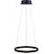 Suspension à LED TITUS, réglable en hauteur, intensité lumineuse variable en continu, LED interchangeables, Ø 400 mm