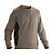 Sweatshirt Jobman 5402 PRACTICAL, mit UV-Schutz, khaki I schwarz, XL