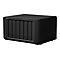 Synology Disk Station DS1621+ - NAS-Server - 6 Schächte - SATA 6Gb/s - RAID 0, 1, 5, 6, 10, JBOD - RAM 4 GB