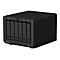 Synology Disk Station DS620slim - NAS-Server - 6 Schächte - SATA 6Gb/s - RAID 0, 1, 5, 6, 10, JBOD - RAM 2 GB
