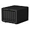 Synology Disk Station DS620slim - NAS-Server - 6 Schächte - SATA 6Gb/s - RAID RAID 0, 1, 5, 6, 10, JBOD - RAM 2 GB