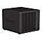 Synology Disk Station DS923+ - NAS-Server - 4 Schächte - SATA 6Gb/s / eSATA - RAID 0, 1, JBOD, 5, 6, 10 - RAM 4 GB