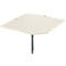 Systeemhoekplaat, CAD, voet, B 1200 mm x D 1200 mm, esdoorn/antraciet