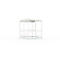 Système de couverture WSM Köln K2 b/c, L 2165 x P 2165 x H 2510 mm, entièrement monté, blanc trafic RAL 9016