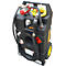 Système de réservoir d'essence mobile sur chariot, 95 L, Pompe électrique de 12 V, Boyau 3,2 m