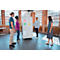 Système de tableau blanc et de tableau de notes mobile Nobo Move &amp; Meet, 2 tableaux blancs, 2 tableaux de notes, 900 x 1800 mm, magnétique, mobile