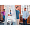 Système de tableau blanc et de tableau de notes mobile Nobo Move &amp; Meet, 2 tableaux blancs, 2 tableaux de notes, 900 x 1800 mm, magnétique, mobile