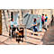 Système de tableau blanc et de tableau de notes mobile Nobo Move &amp; Meet, 2 tableaux blancs, 2 tableaux de notes, 900 x 1800 mm, magnétique, mobile