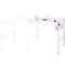 Table créative mobile ORDO Professional -acier - table d'extension - surface d'écriture amovible – l. 760 x P 635 x H 825 mm - blanc trafic RAL 9016