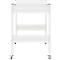 Table créative mobile ORDO Professional – acier - table de base - surface d'écriture amovible – l. 810 x P 635 x H 825 mm - blanc trafic RAL 9016