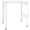 Table créative mobile ORDO Professional – acier - table de base - surface d'écriture amovible – l. 810 x P 635 x H 825 mm - blanc trafic RAL 9016