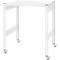 Table créative mobile ORDO Professional – acier - table de base - surface d'écriture amovible – l. 810 x P 635 x H 825 mm - blanc trafic RAL 9016