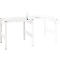 Table créative mobile ORDO Professional – acier - table de base - surface d'écriture amovible – l. 810 x P 635 x H 825 mm - blanc trafic RAL 9016