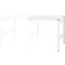 Table créative ORDO Professional, table d'extension, multifonctionnelle, surface d'écriture amovible, mobile, L 760 x P 635 x H 825 mm, acier, blanc trafic RAL 9016