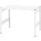Table créative ORDO Professional, table de base, multifonctionnelle, surface d'écriture amovible, mobile, L 1060 x P 635 x H 825 mm, acier, blanc trafic RAL 9016