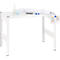 Table créative ORDO Professional, table de base, multifonctionnelle, surface d'écriture amovible, mobile, L 1060 x P 635 x H 825 mm, acier, blanc trafic RAL 9016
