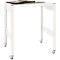 Table créative ORDO Professional, table de base, multifonctionnelle, surface d'écriture amovible, mobile, L 810 x P 635 x H 825 mm, acier, blanc trafic RAL 9016