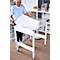 Table créative ORDO Professional, table de base, multifonctionnelle, surface d'écriture amovible, mobile, L 810 x P 635 x H 825 mm, acier, blanc trafic RAL 9016