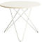 Table d'appoint Alana, Ø 600 x H 450 mm, blanc/blanc 