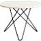 Table d'appoint Alana, Ø 600 x H 550 mm, blanc/graphite 