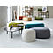 Table d'appoint Leyform EOS, pieds en tube d'acier, plateau de table en MDF, vers... finitions