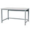 Table d'emballage Bedrunka+Hirth Basic, table de base, jusqu'à 300 kg, plateau de travail MDF-HPL, L 2000 x P 750 x H 859 mm