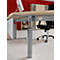 Table d'extension ALICANTE, 2 pieds-support, l. 1200 x P 1047 mm, avec 2 pieds-support, hauteur ajustable, coloris érable