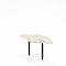 Table d'extension Ergo-T 2.0, angle 135°, pied en tube carré, L 800 x P 800 x H 718-898 mm, érable/anthracite