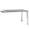 Table d'extension SOLUS PLAY, rectangulaire, l. 1200 x P 800 x H 720 - 820 mm, gris céramique