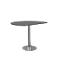 Table d'extension Toledo, hauteur réglable, arrondie, piètement colonne, ø 1000 mm, anthracite