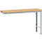 Table d'extension UNIVERSAL Spezial Manuflex, 1500 x 800 mm, multiplex nature, argenté