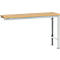 Table d'extension UNIVERSAL Spezial Manuflex, 1500 x 800 mm, multiplex nature, gris clair