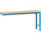 Table d'extension UNIVERSAL Spezial Manuflex, 1750 x 800 mm, multiplex nature, bleu clair