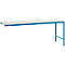 Table d'extension UNIVERSAL Spezial Manuflex, plateau en plastique, 2000 x 1000, bleu clair