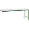 Table d'extension UNIVERSAL Spezial Manuflex, plateau en plastique, 2000 x 1000, vert réséda