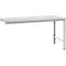Table d'extension UNIVERSAL Spezial Manuflex, plateau mélaminé, 1750 x 1000, argenté