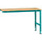 Table d'extension UNIVERSAL Standard Manuflex, 1500 x 800 mm, multiplex nature, turquoise