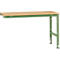Table d'extension UNIVERSAL Standard Manuflex, 1500 x 800 mm, multiplex nature, vert réséda