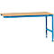Table d'extension UNIVERSAL Standard Manuflex, plateau multiplex, 1750 x 1000, bleu clair