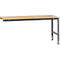Table d'extension UNIVERSAL Standard Manuflex, plateau multiplex, 2000 x 1000, anthracite